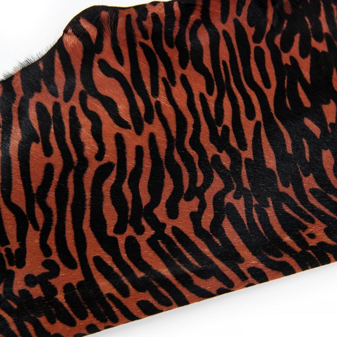 Baby Goat Cavallino Patterned Skin 