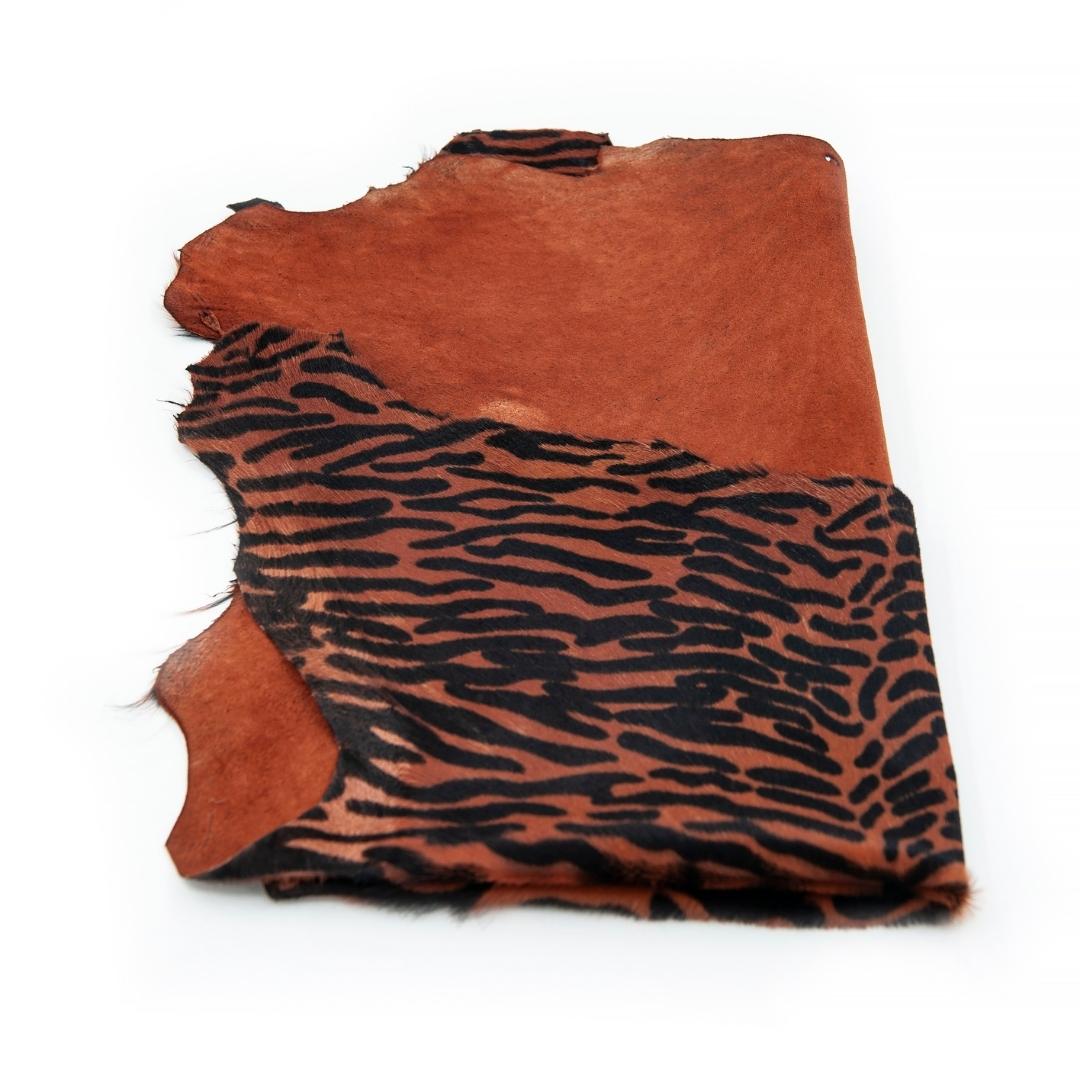 Baby Goat Cavallino Patterned Skin 