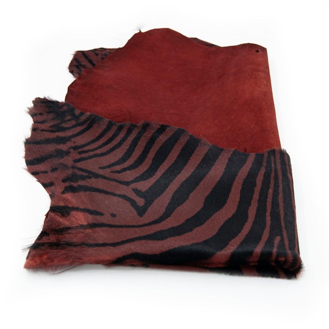 Baby Goat Cavallino Patterned Skin 