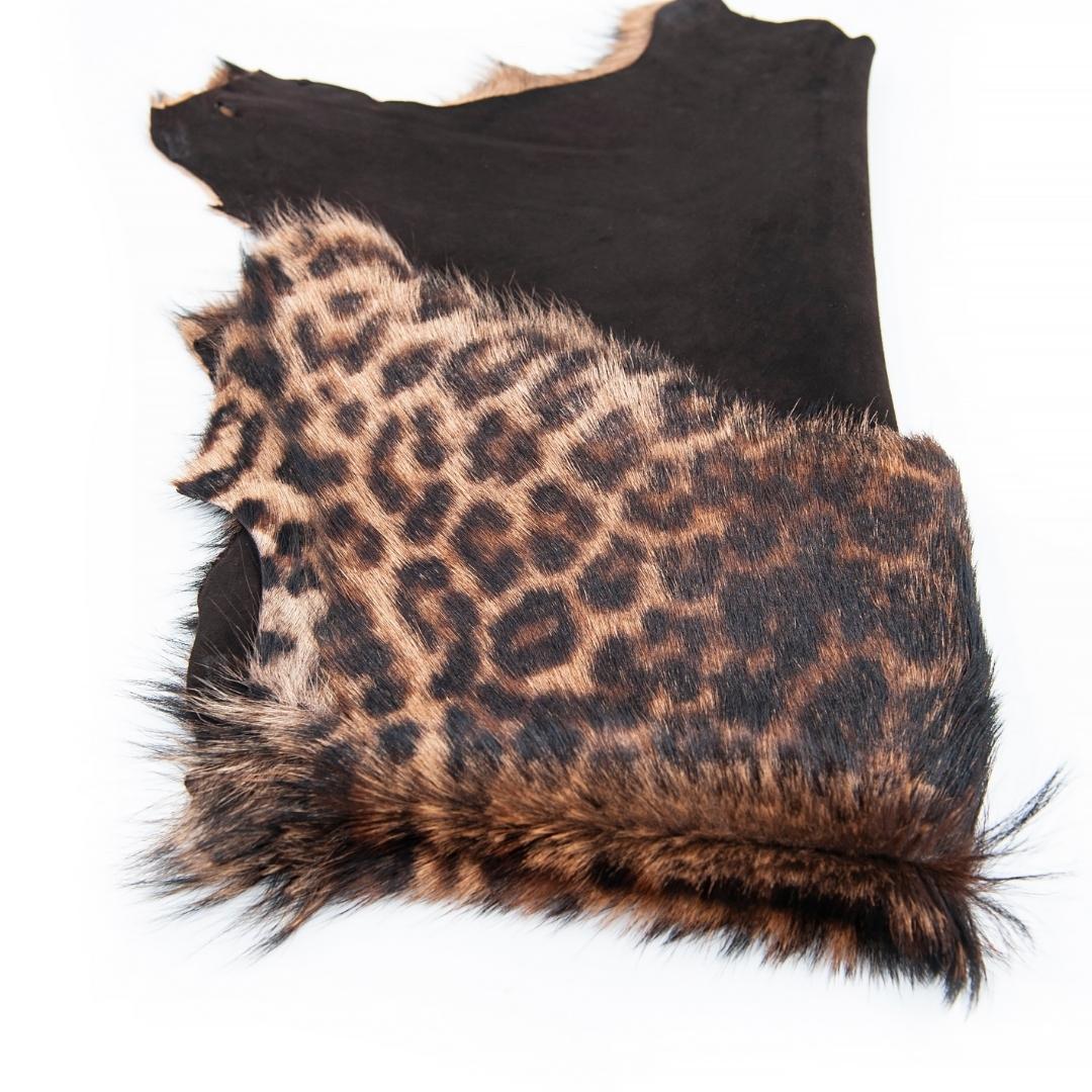 Baby Goat Tuscany Double Face Patterned Genuine Skin