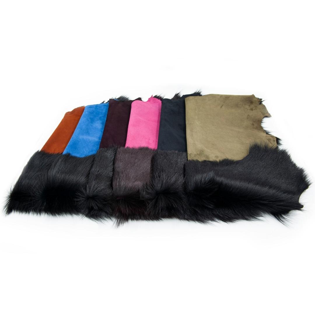 Baby Goat Tuscany Double Faced Genuine Skin