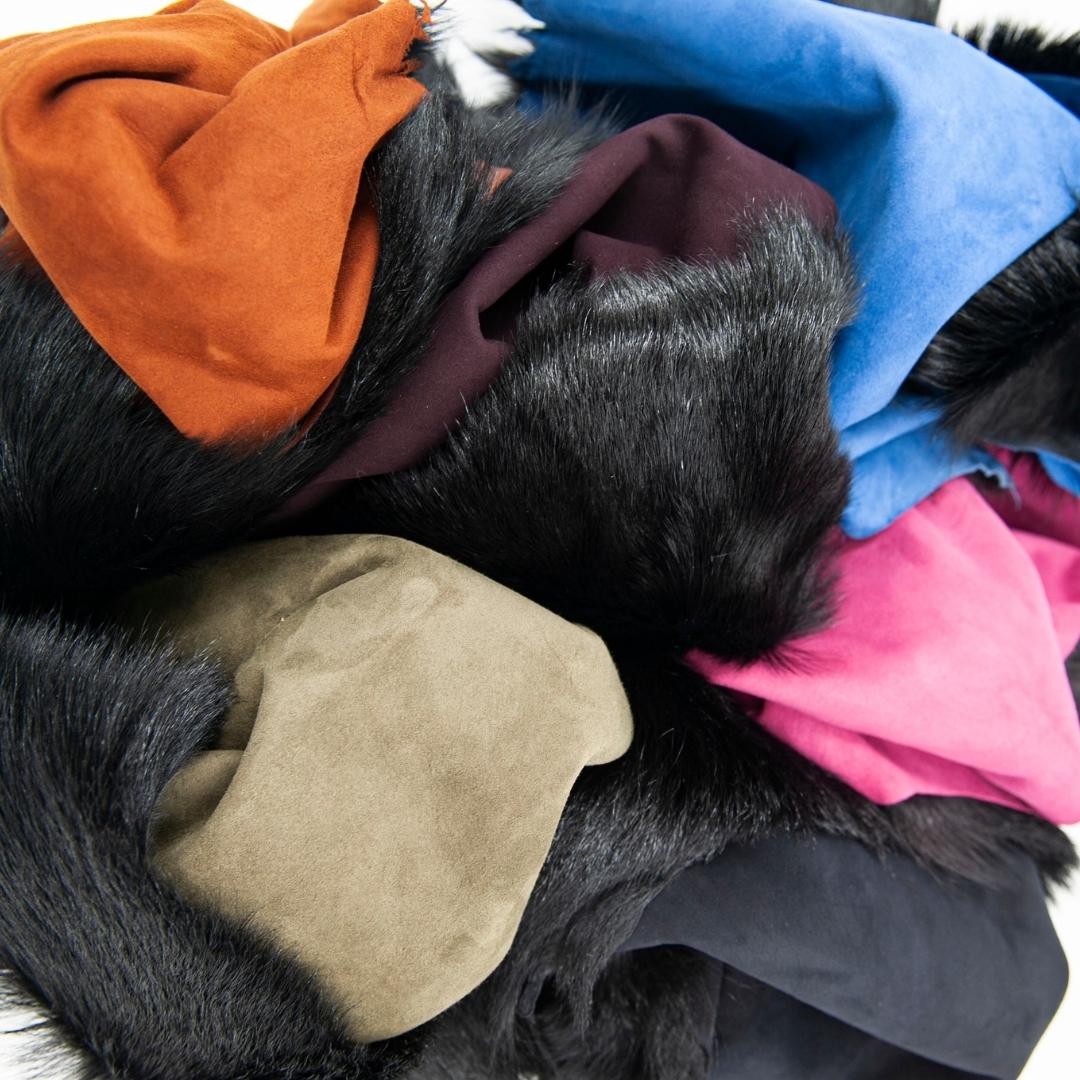 Baby Goat Tuscany Double Faced Genuine Skin